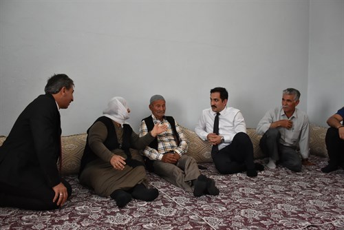 Bayramlaşma Ziyaretleri: Şehit Aileleri, Gazilere ve Ailelerine Ziyaret Gerçekleştirildi.